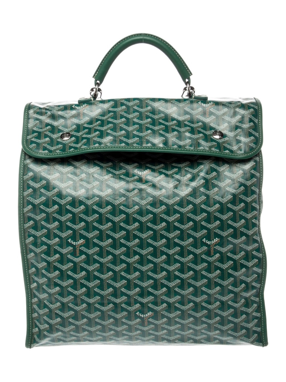Goyard Saint Leger Green Backpack - Picture 2 of 6